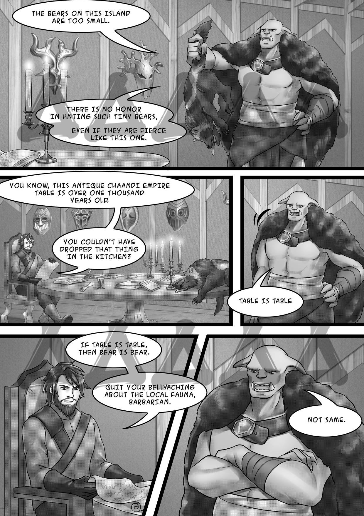 COMIC/MANGA GREYSCALE